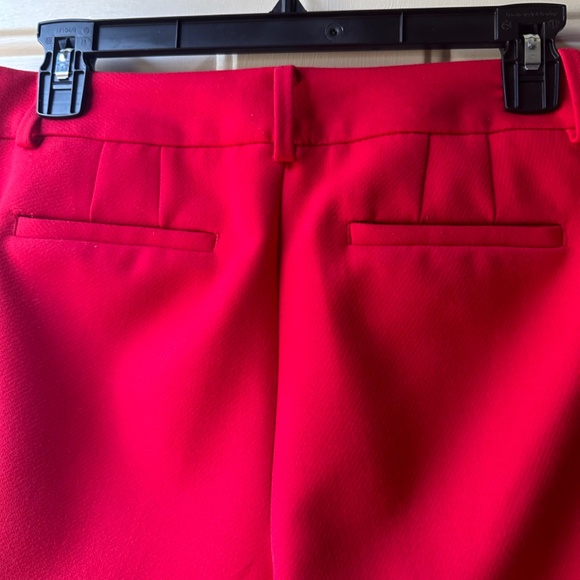 Talbots Women's Hampshire Ankle Straight Leg Red color. Size 6 P - Picture 4 of 11